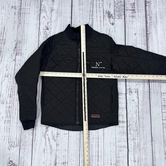 Northern Outfitters V-0 Quilted Liner Jacket XS Black Vaetrex Insulated - Picture 3 of 7